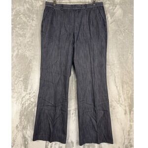 Y2K Nine West Suit Women's Size 10 Dark Flare Leg Dress Pants‎ Trousers